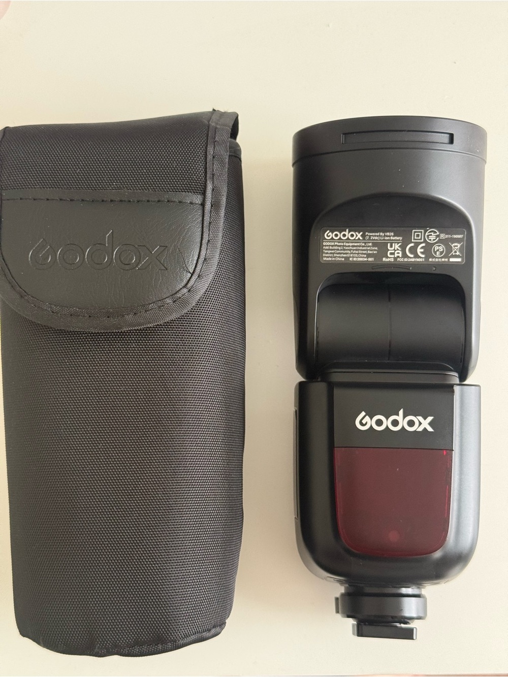 Camera Flash Speedlight - Black